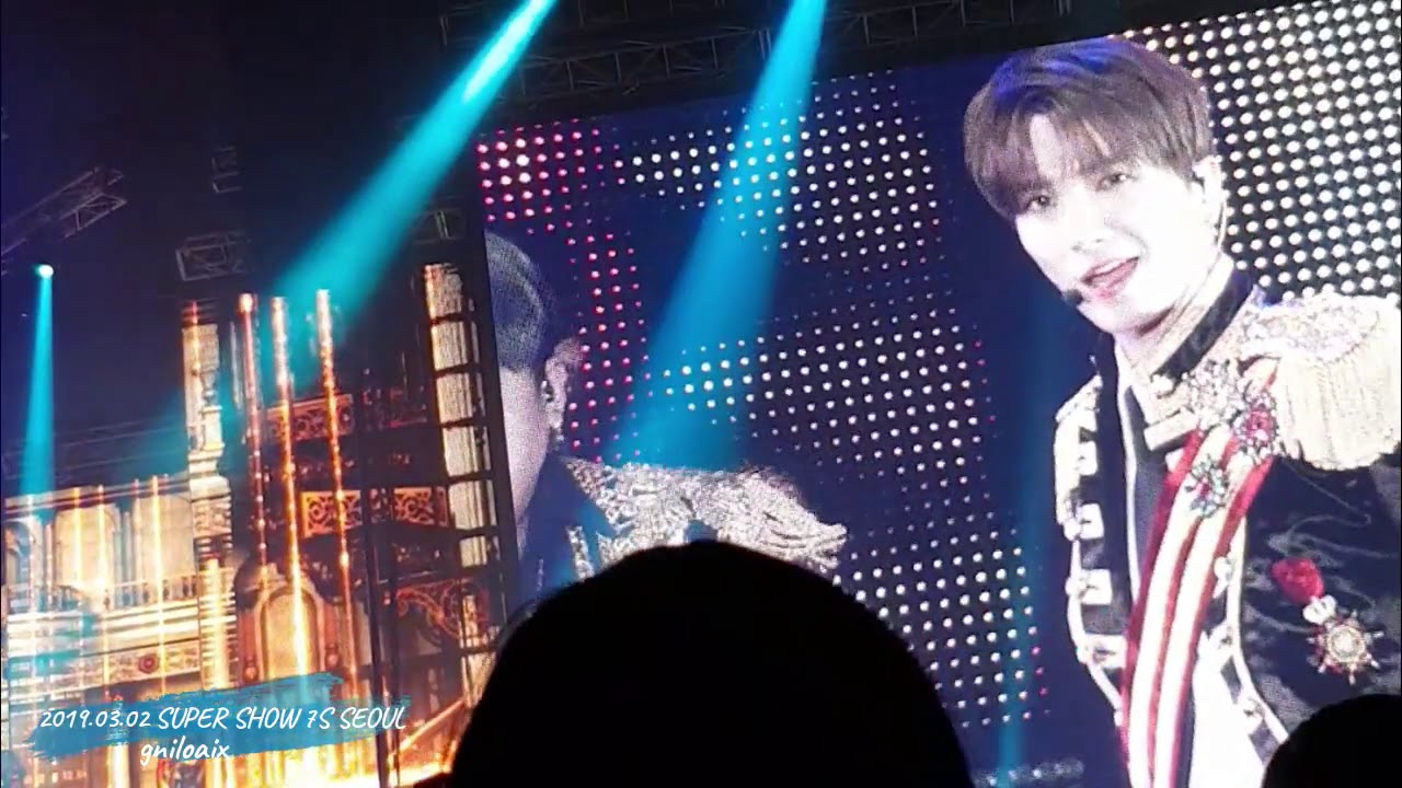 190302 SUPER SHOW 7S SEOUL - BLACK SUIT