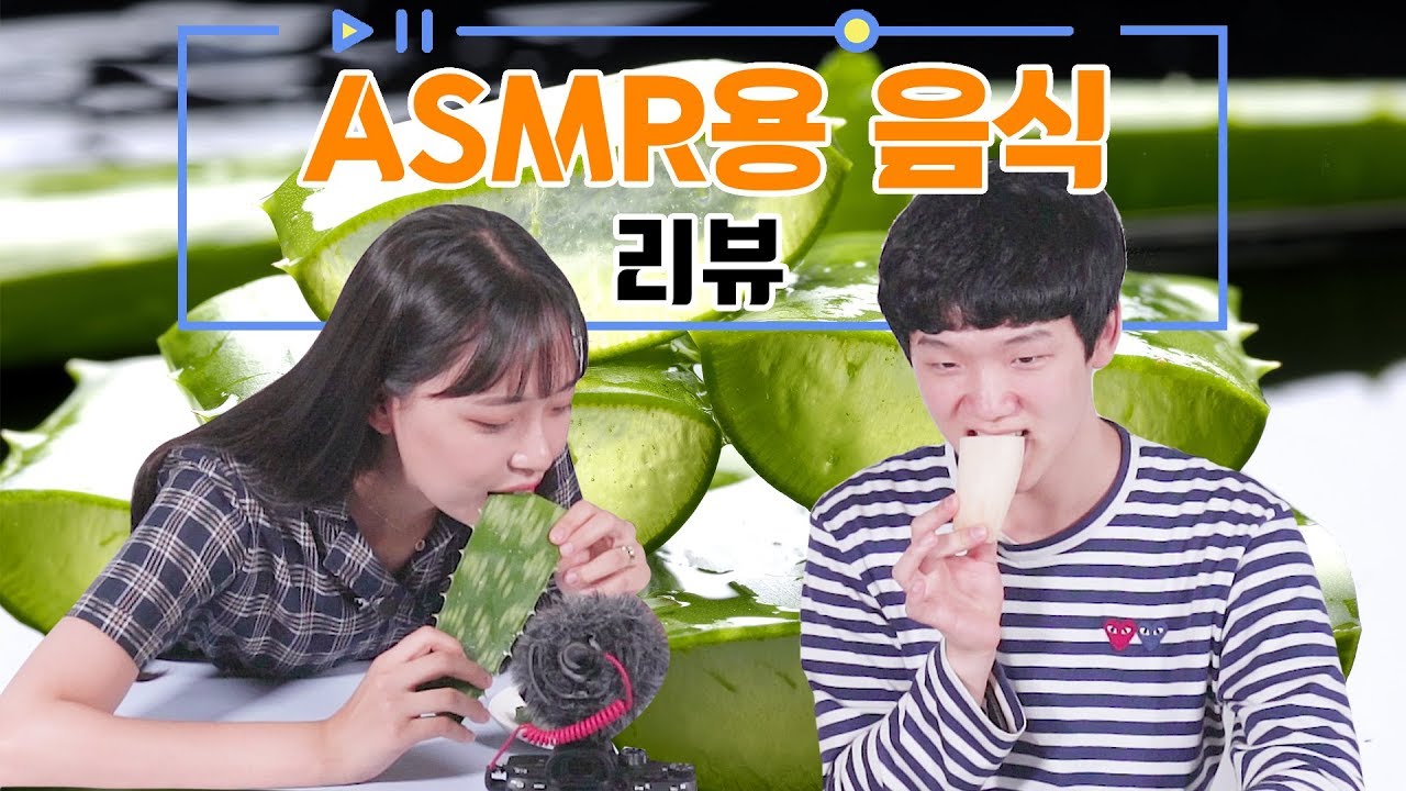 [리플] 귀를 간지럽히는 '푸드ASMR' 용 음식을 먹어보았다! 볼 때와는 또 다른 맛의 세계! ASMR 음식 리뷰 | Ripple_S