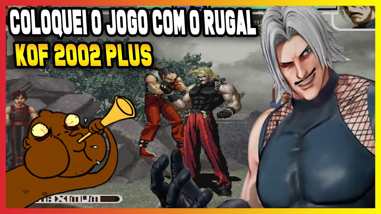 ►JOGANDO KOF 2002 PLUS FIGHTCADE 2 RUGAL BOTANDO O JOGO NA MULECADA  KKKKKKKKKKK