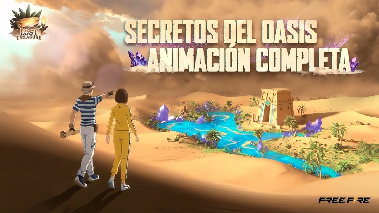 TRAILER COMPLETO DE SECRETOS DEL OASIS ANIMACIÓN #freefire