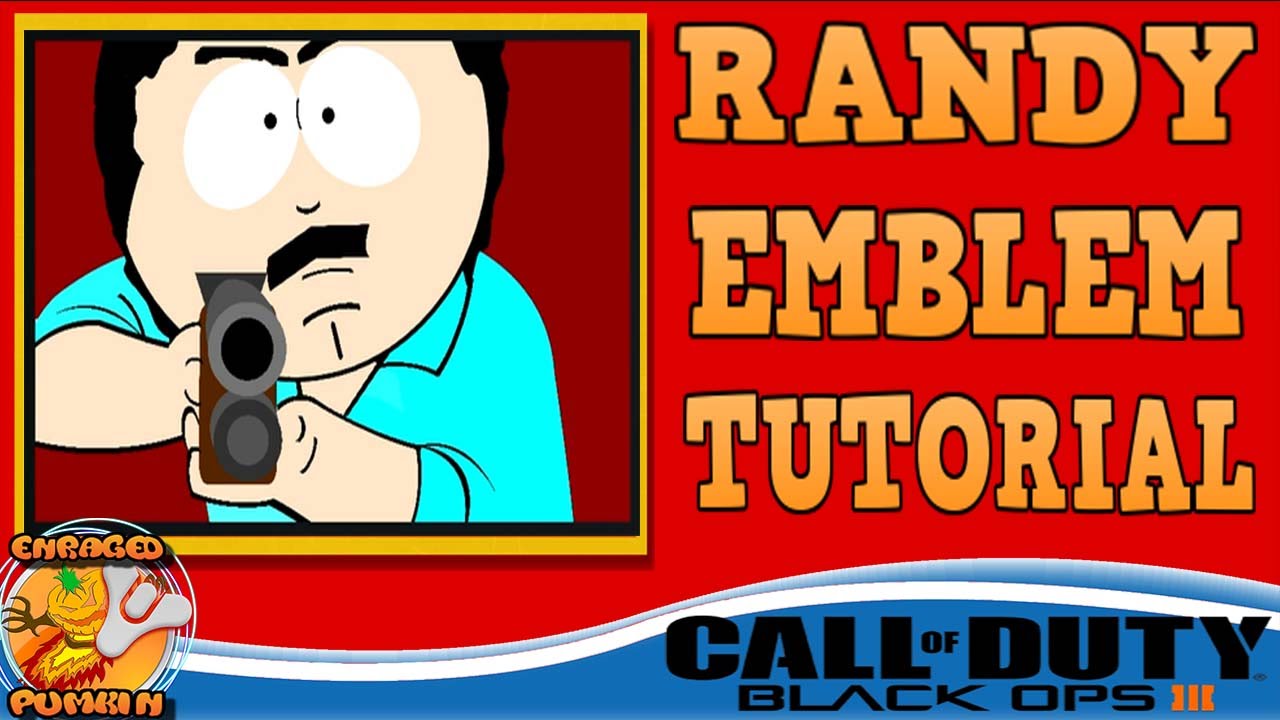 Black Ops 3 - Randy Emblem Tutorial (South Park)