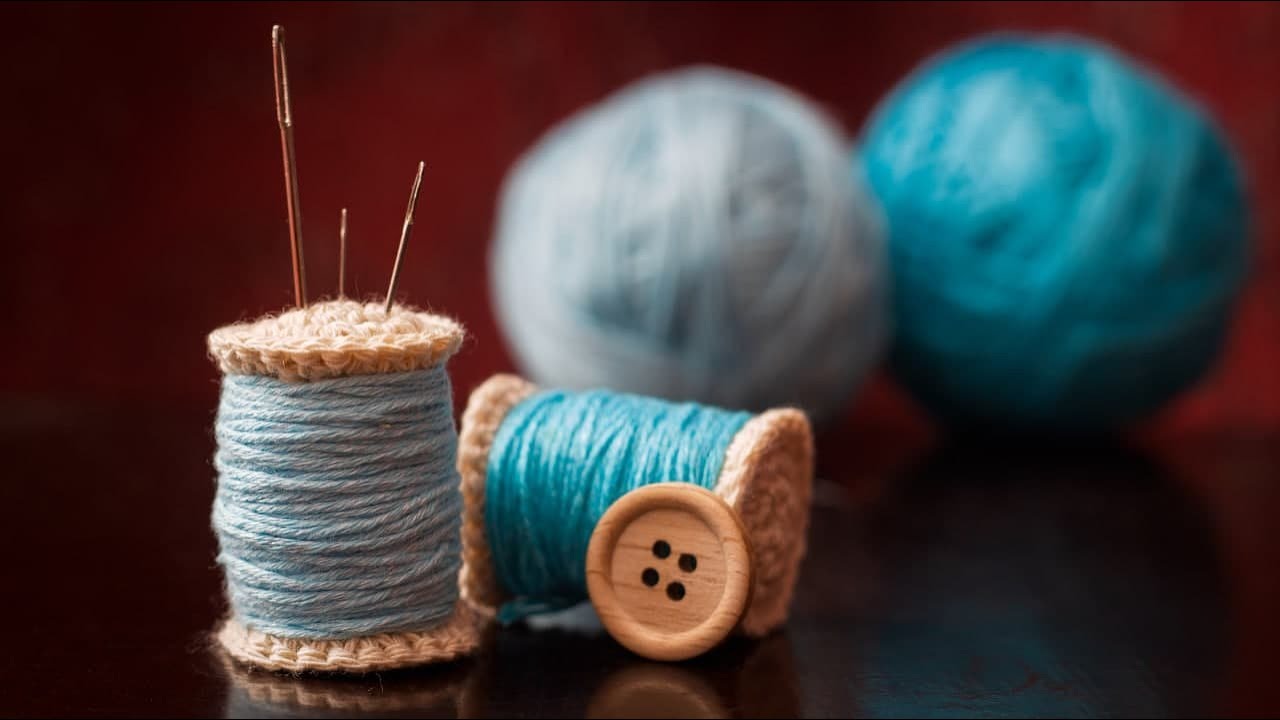 Crochet Tutorial Pincushion Spool