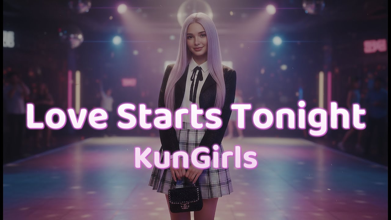 KunGirls - Love Starts Tonight Lyric Video 💿