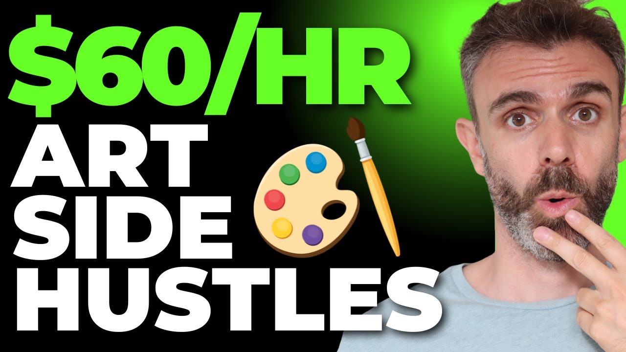 Top 10 Side Hustles for Artists That Can Pay Up to $60/Hr
