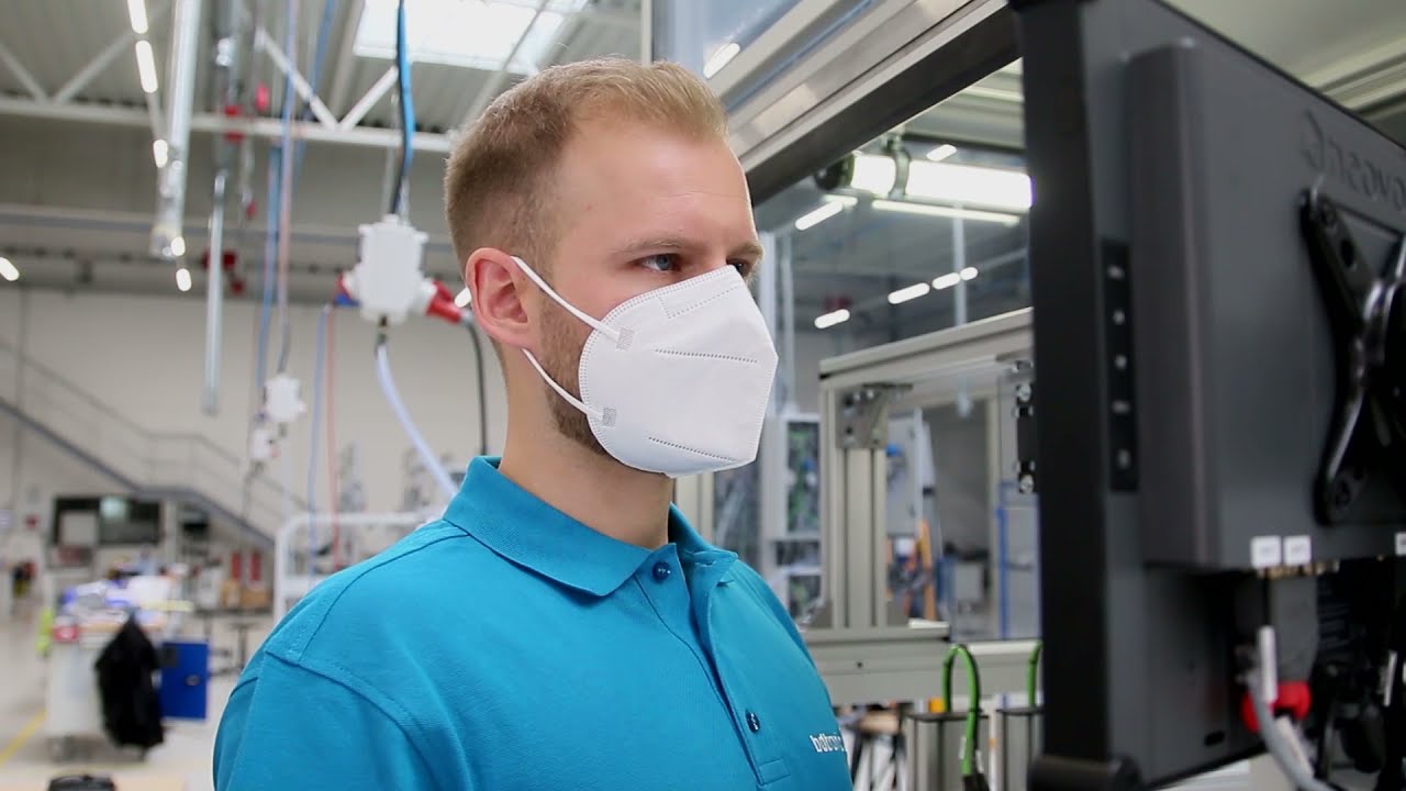 Heat staking | BHS HOT AIR® in Battery Cell Management Controller | bdtronic