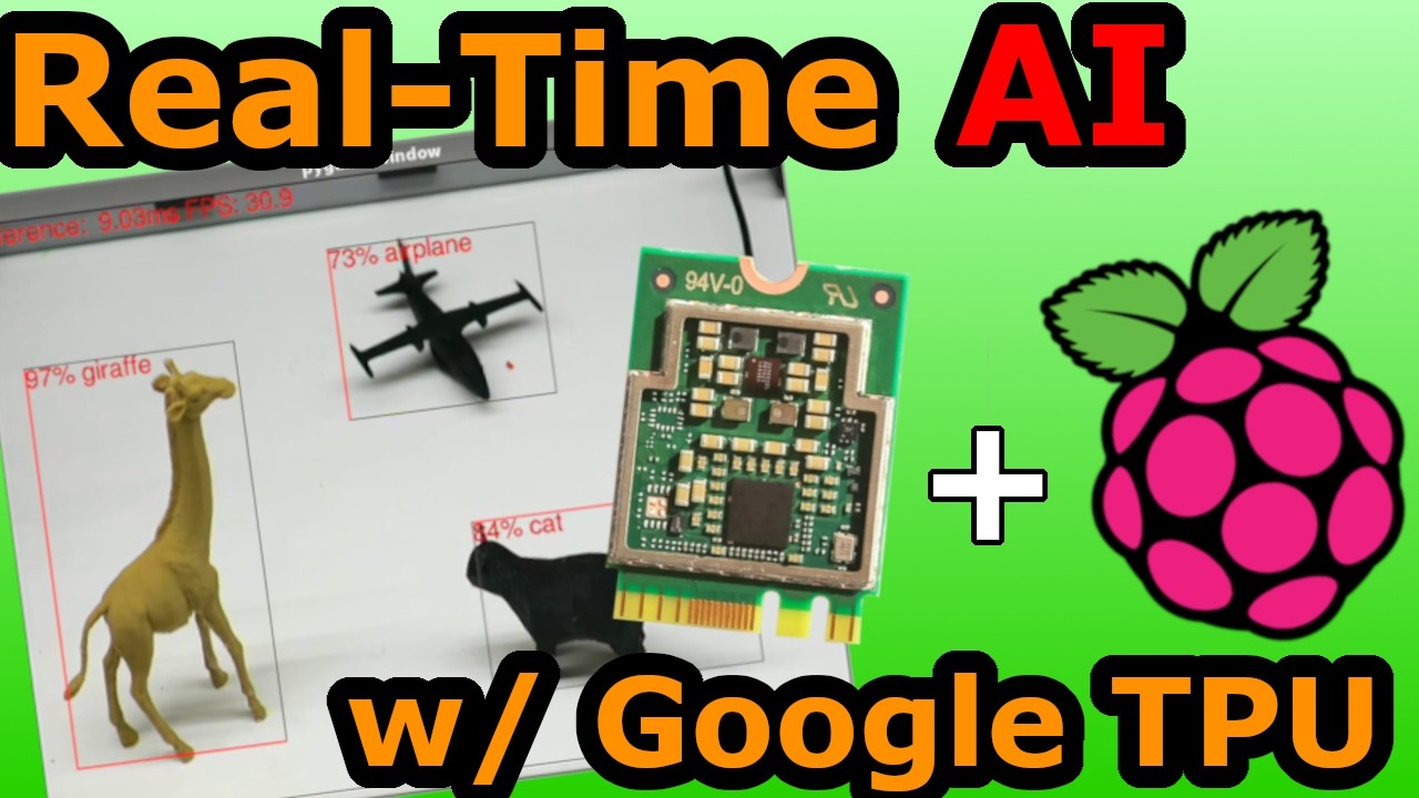 Edge AI с Coral AI Google TPU на Pi 5. | Полное руководство по проекту с демонстрацией.