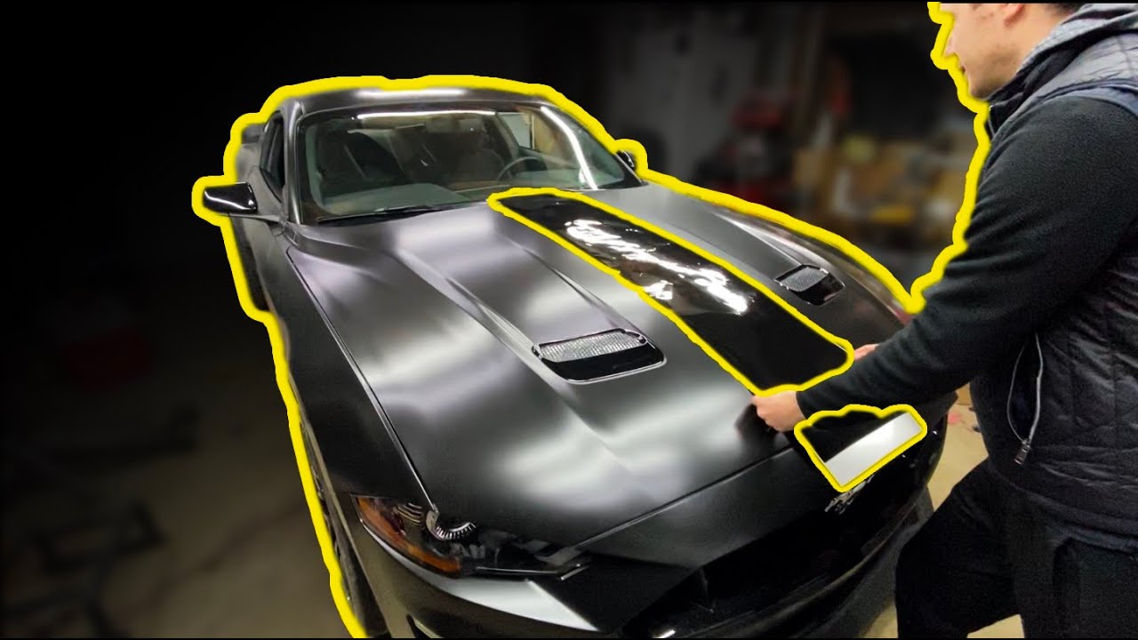 FORD MUSTANG GT REBUILD //Finishing Touches to the Batmobile Part 11