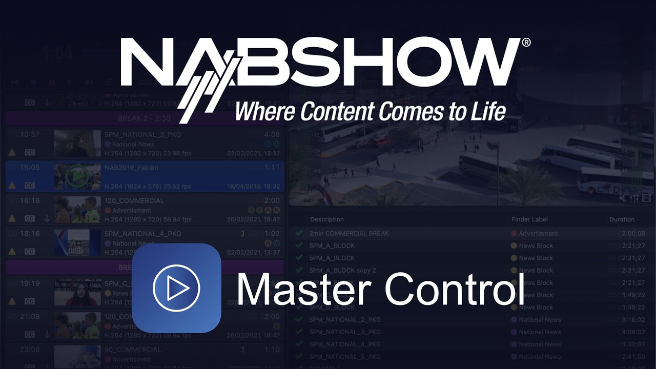Master Control with OnTheAir Video Traffic Option