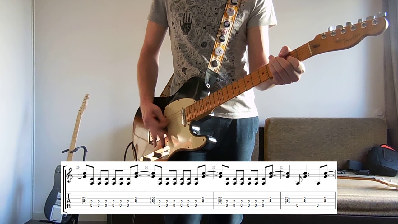 Deep Purple - Highway Star Guitar cover with tabs