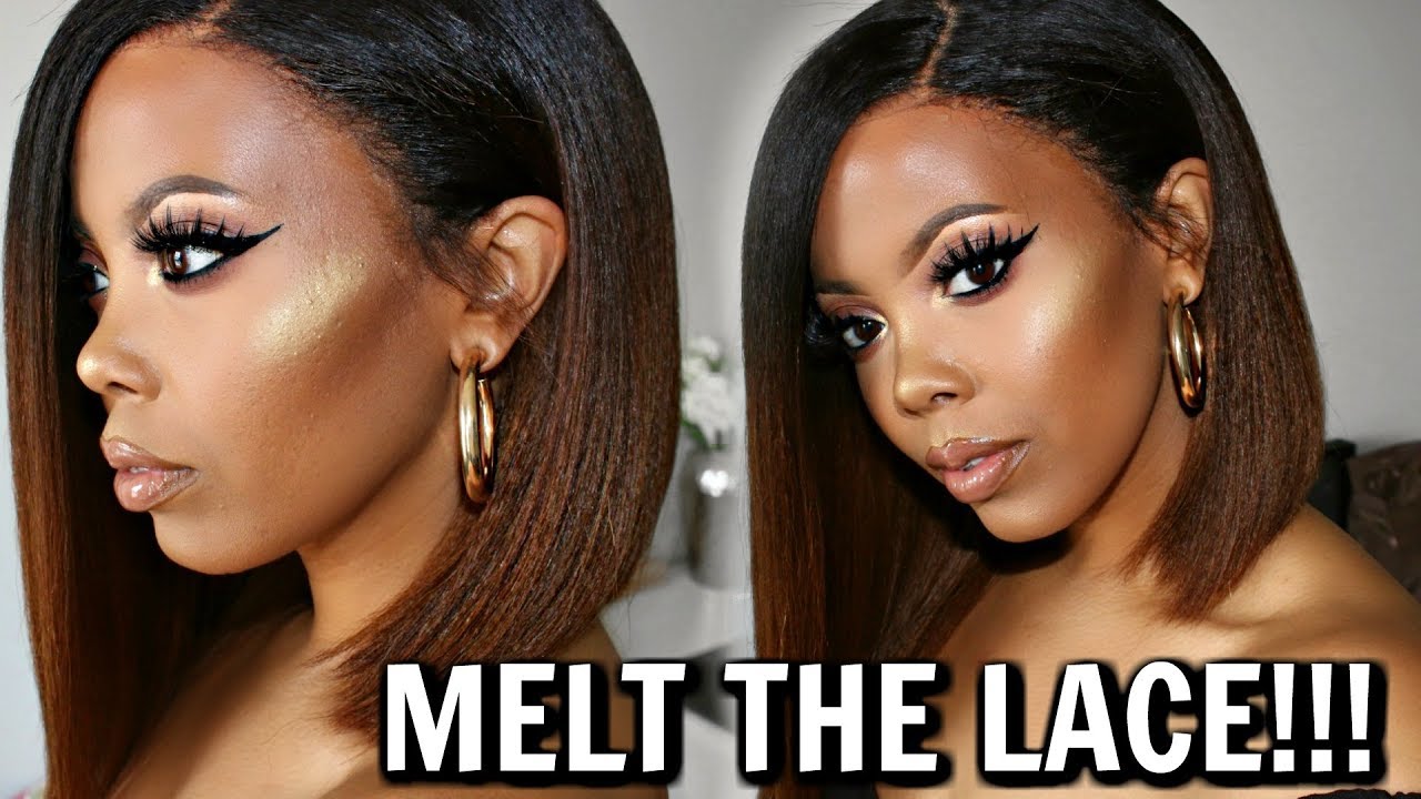 LACE WHERE? |HOW TO MELT LACE WIG EASY W/ FREEZE SPRAY + NO BABY HAIRS #MELTDOWN |RPGSHOW |TASTEPINK
