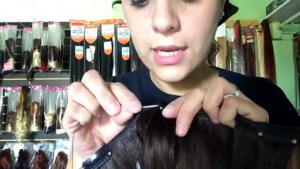 Extensiones de Cabello Como cocerle los clips a tus Extensiones