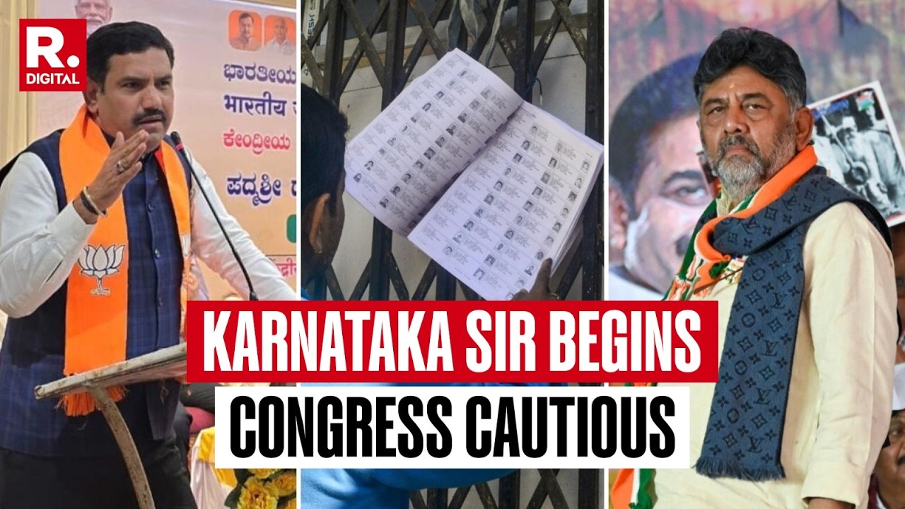Karnataka SIR Begins: Fresh Voter Forms, Congress Cautious as BJP Backs Revision