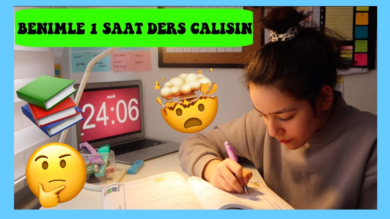 Benimle Ders Çalış📚 | Study With Me!