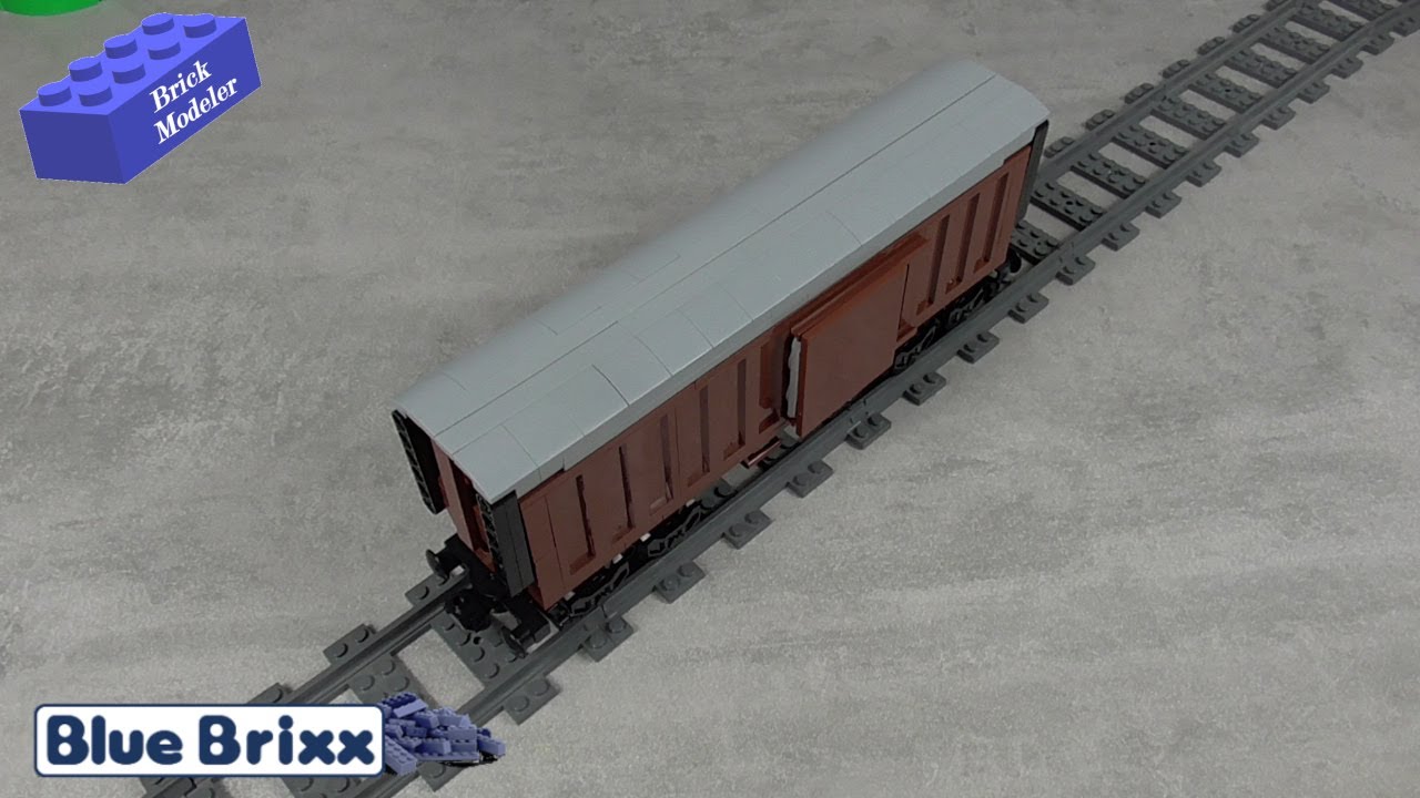 BlueBrixx-BRIX 101864 - Swivel-roof carriages - Speedbuild