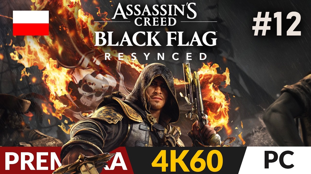 Assassin's Creed Black Flag Resynced PL #12 🏝️ Dzwon | 4K Gameplay