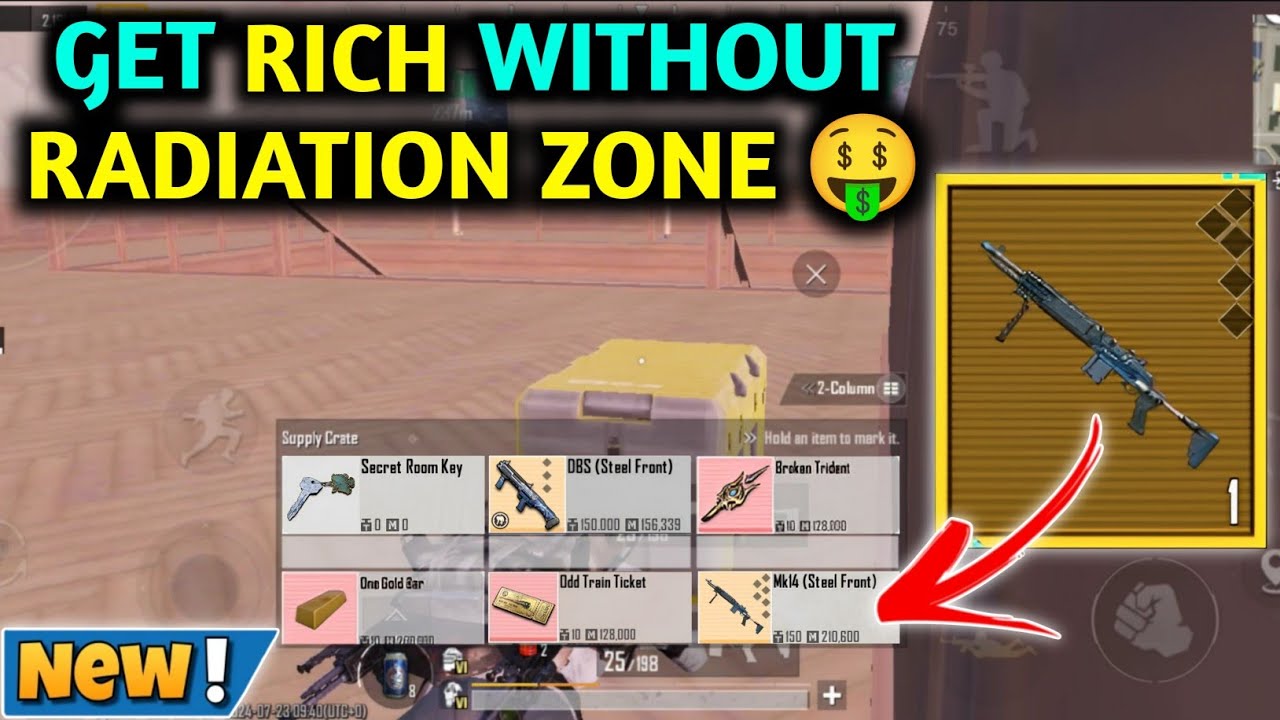 GET RICH WITHOUT RADIATION ZONE 🤑 PUBG METRO ROYALE CHAPTER 21