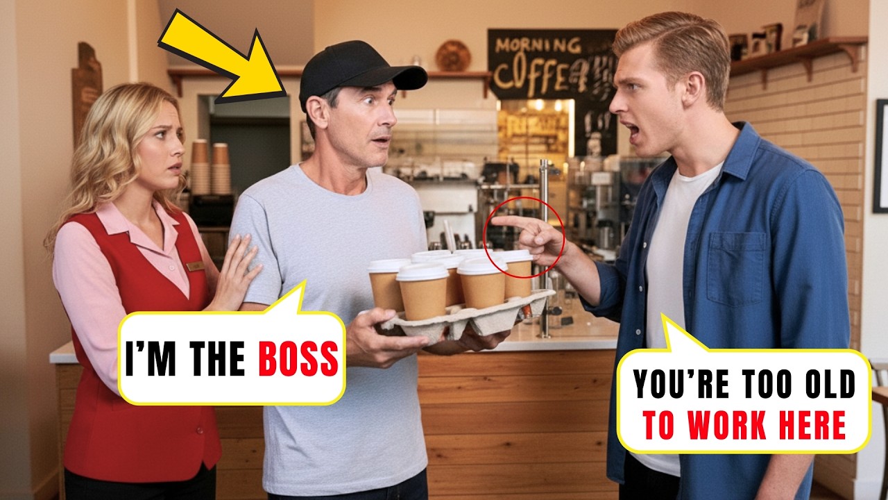 Undercover Owner Delivers Coffee, Freezes When Customer Says “You’re Too Old to Work Here”