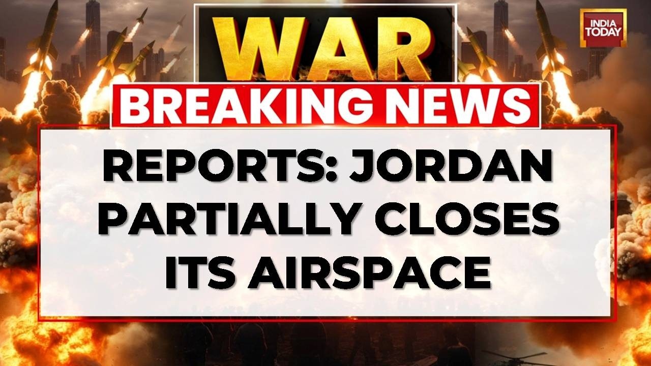 Breaking News: Jordan Partially Shuts Airspace Amid US-Israel-Iran Fire As Airlines Cancel Flights