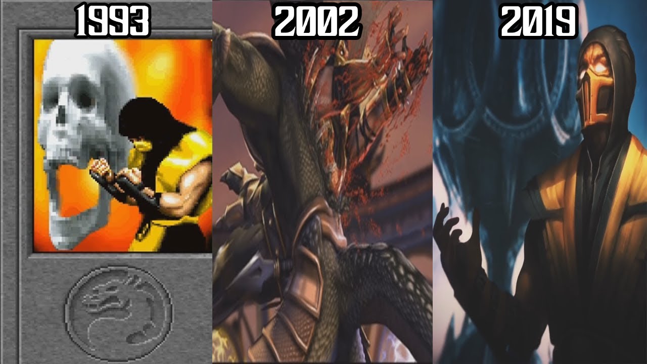 All Scorpion Endings Evolution - (1992-2019) (MK1-MK11)