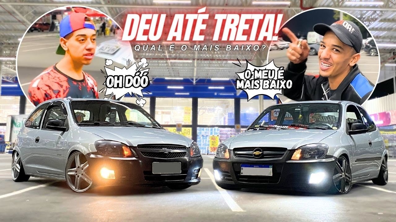 DEU ATÉ TRETA 😡 DISCUSSÃO ENTRE IRMÃOS PARA VER QUAL CELTA É O MAIS BAIXO?! -  QUAL A SUA OPINIÃO?