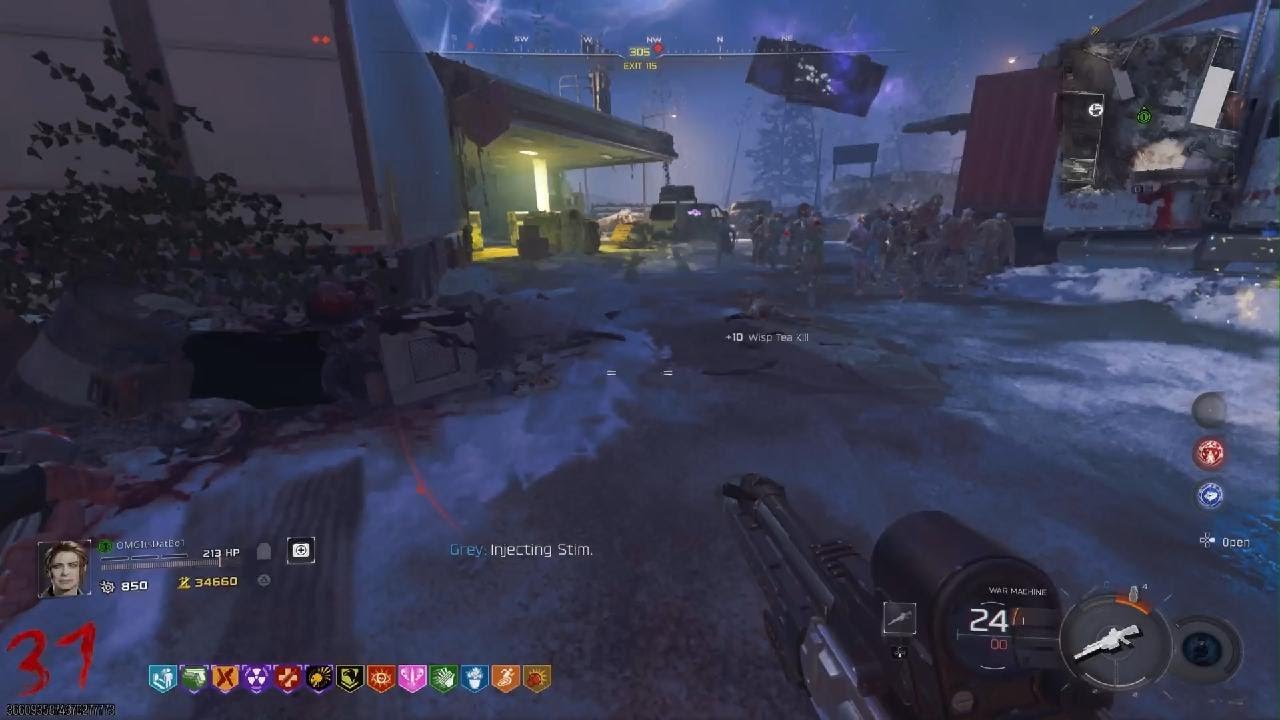 Force Multiplier calling card BO7 Zombies(War Machine)