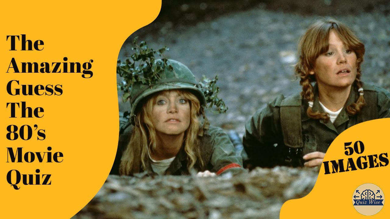 80s movie image quiz, it's harder than you think