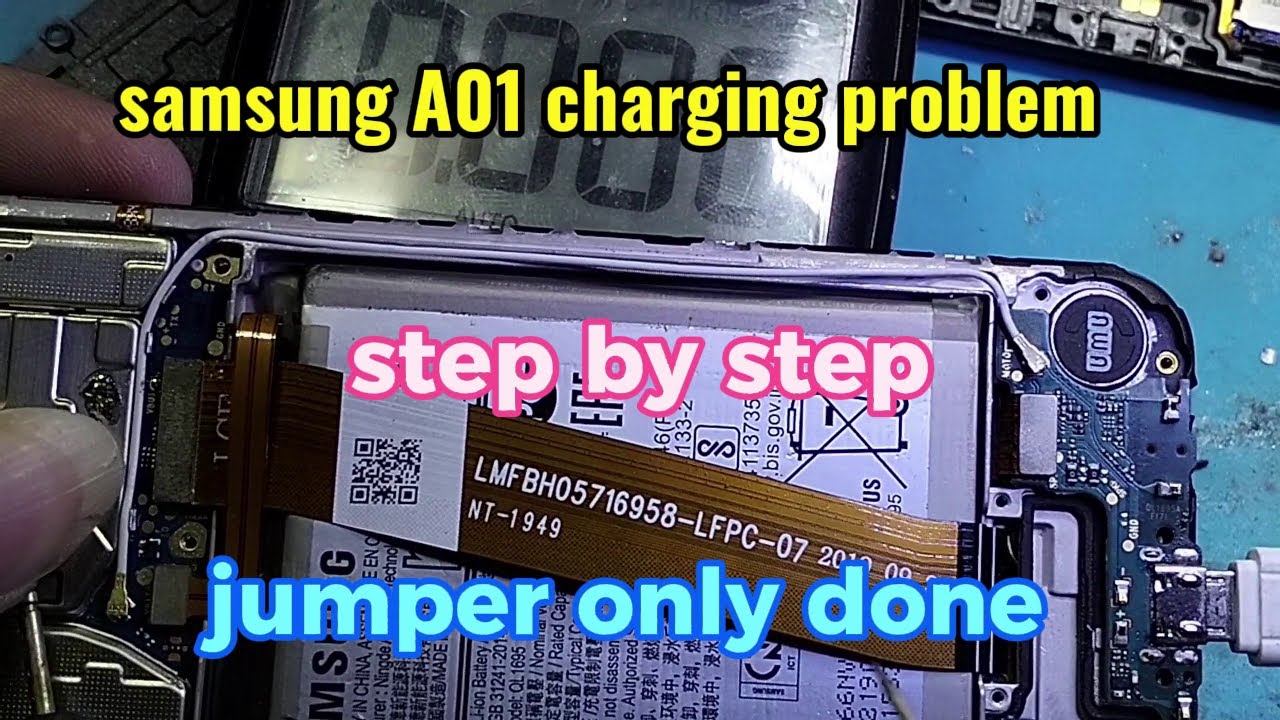 samsung A01 charging problem.