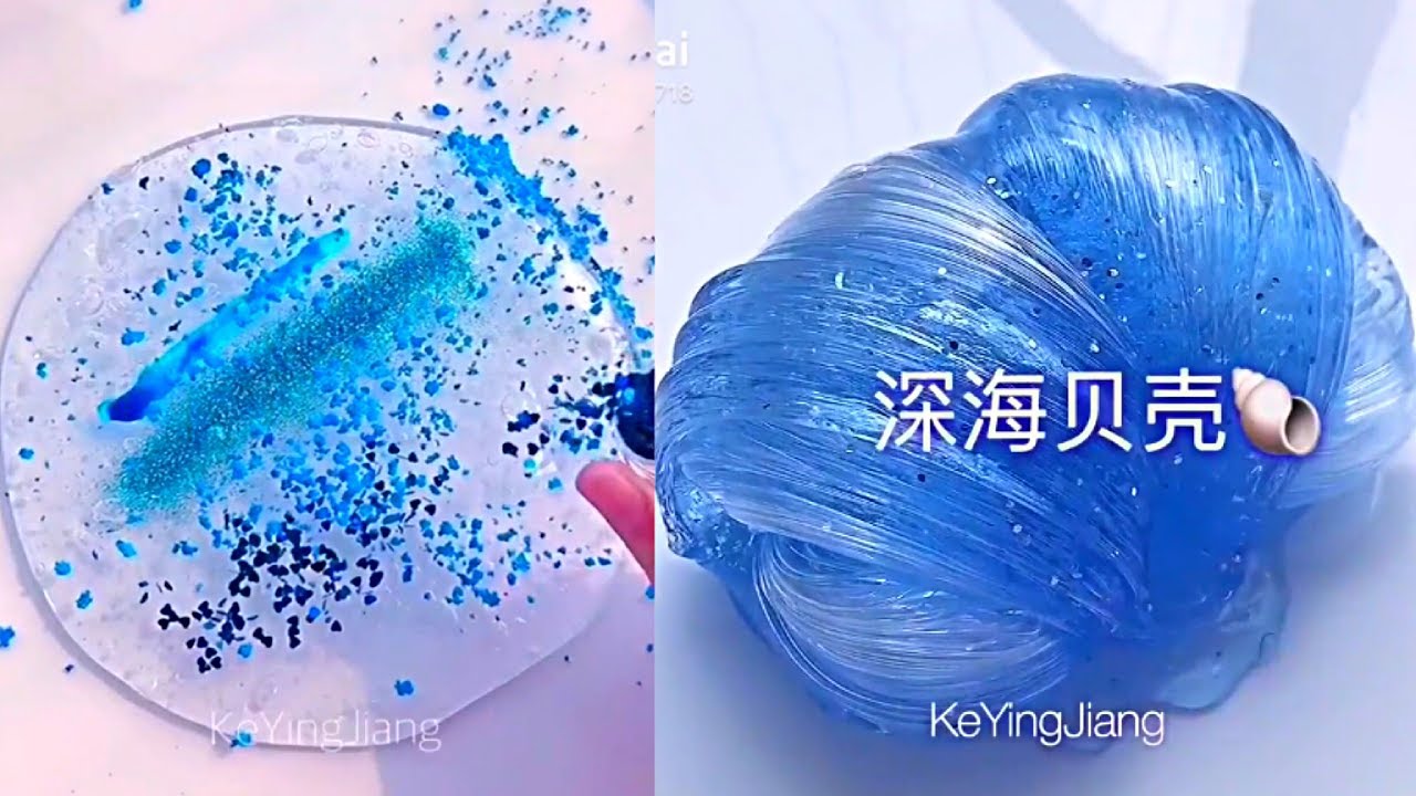 Slime bubble popping - satisfying slime ASMR video compilation