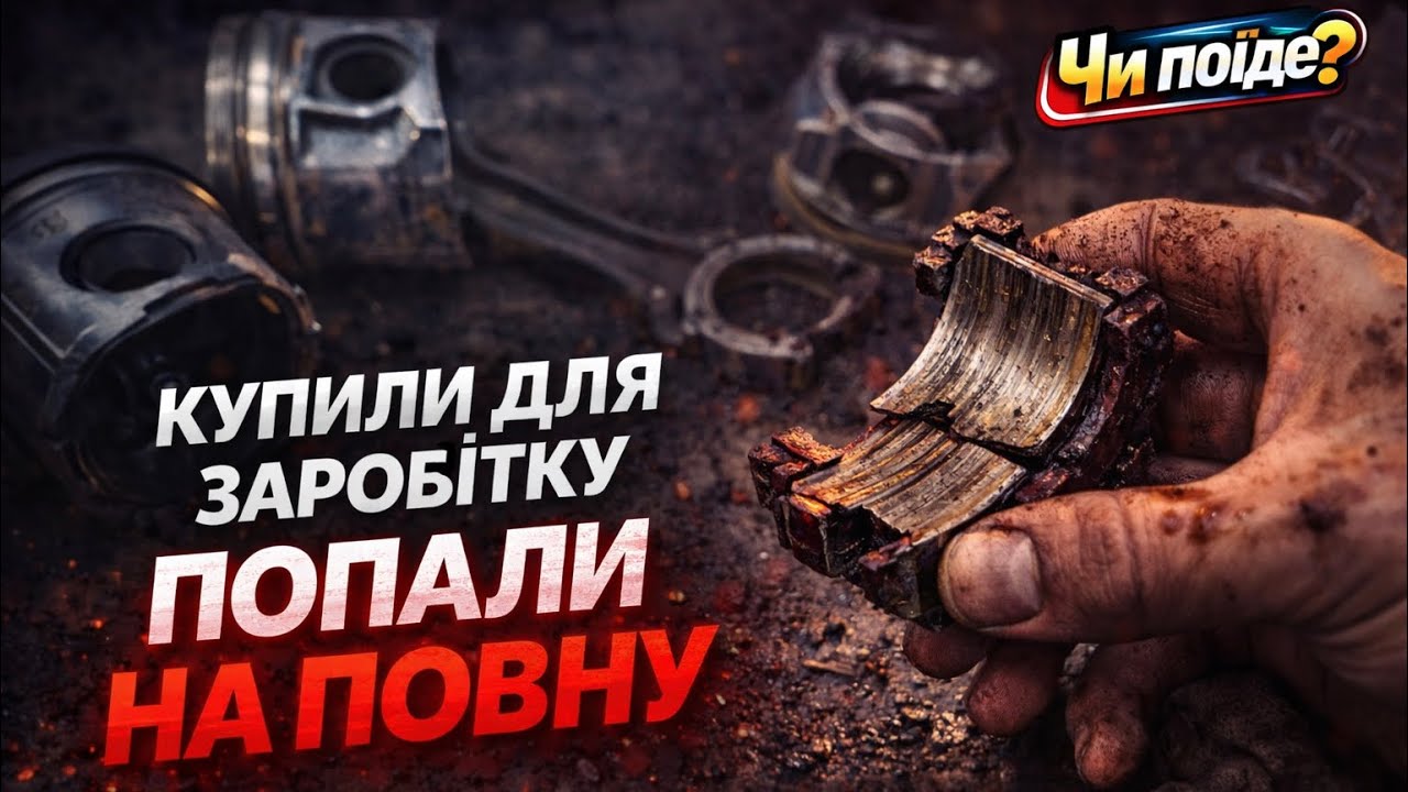 Купили авто, щоб заробити… мотор поховав весь бюджет