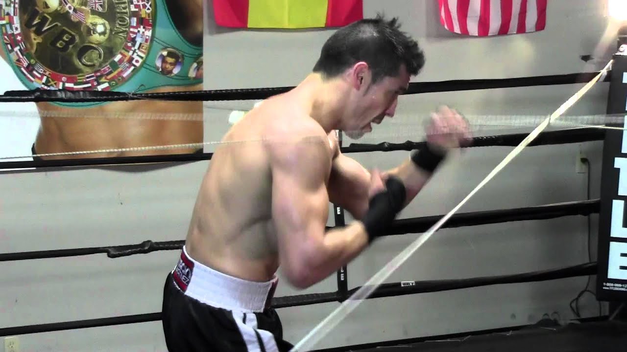 Sergio Maravilla Martínez entrenando para Julio César Chávez Jr.
