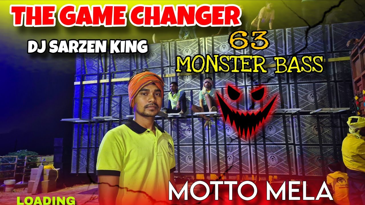 DJ SARZEN KING 63  MONSTER BASS 🔊 THA GAME CHANGER MOTTO MELA  NEW UPDATE..LOADING  #DJ  #djsarzen 