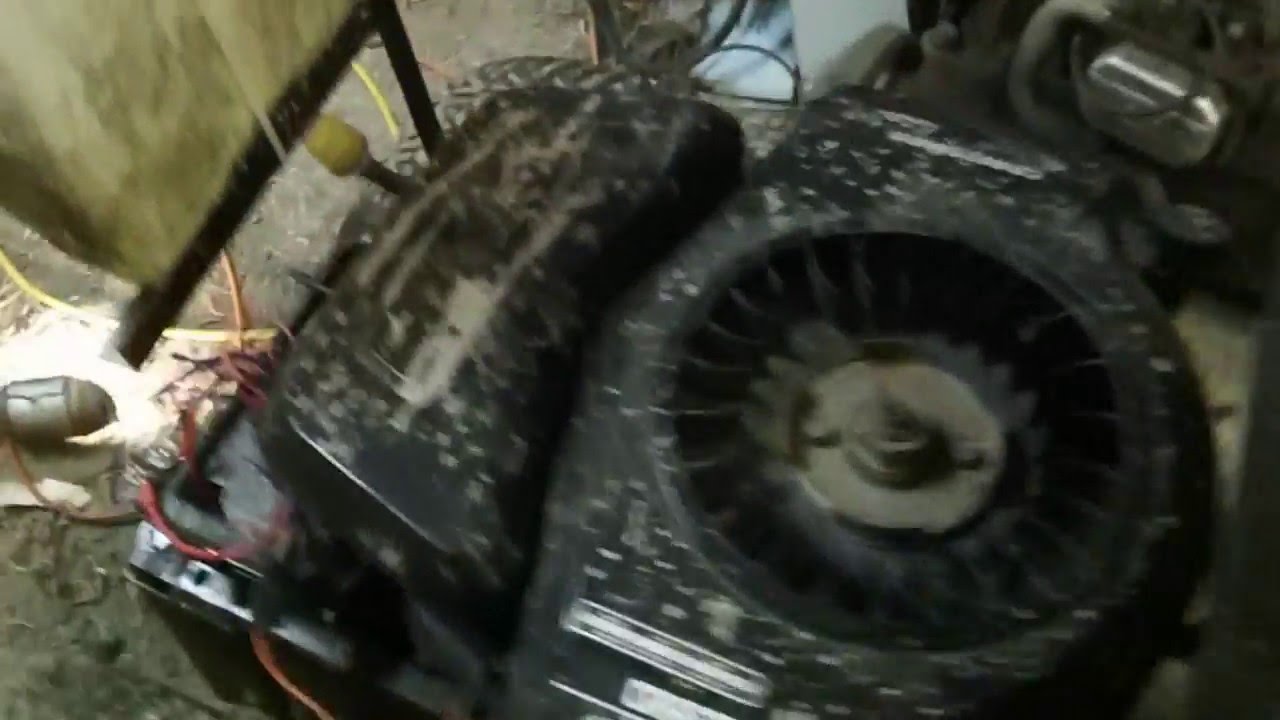 HOW TO push button wire Opposed Twin Briggs