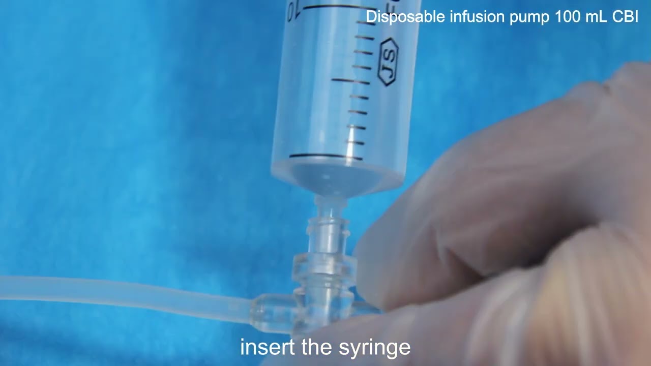 Best Quality Infusion Pump 100mL CBI with CE ISO