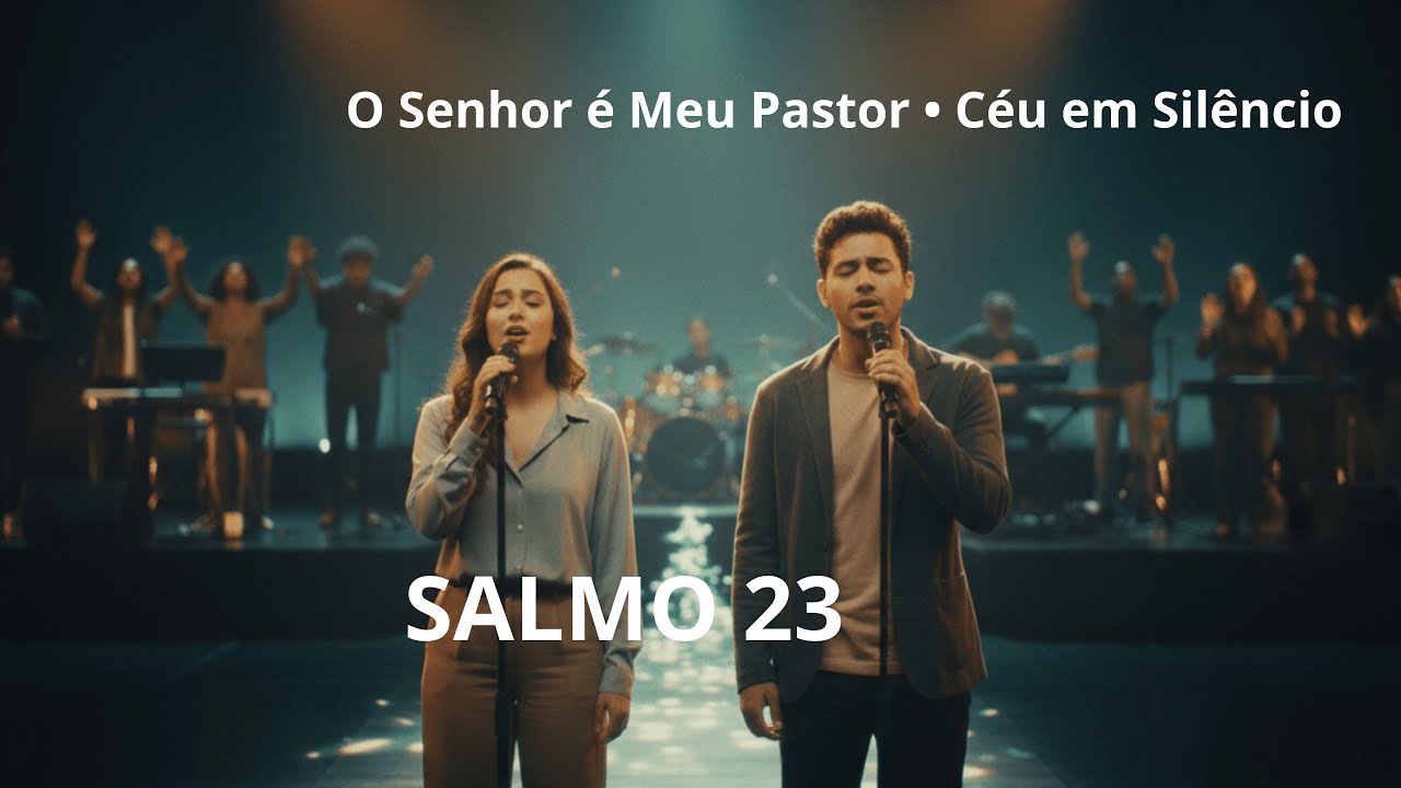 Salmo 23: O Senhor é Meu Pastor (Dueto) | Oração de Paz e Descanso | Céu em Silêncio