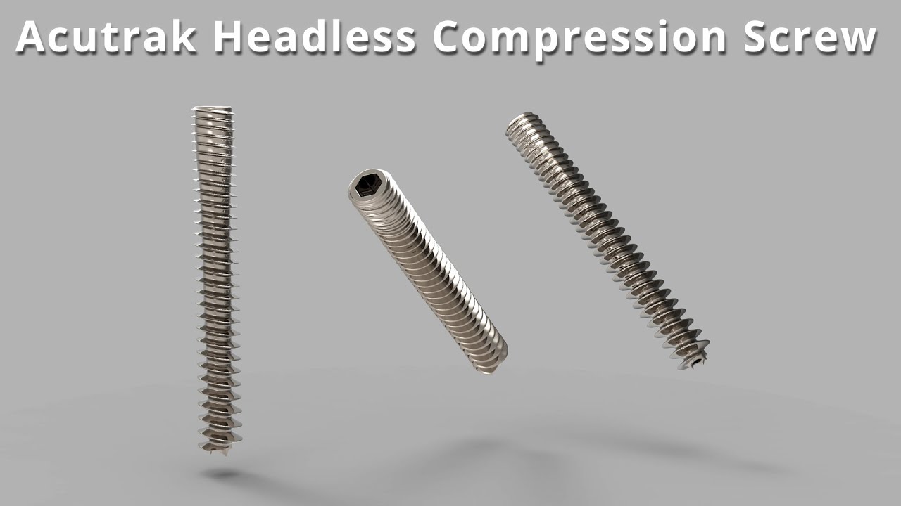 How to make a variably threaded Acutrack screw in ZBrush 3D