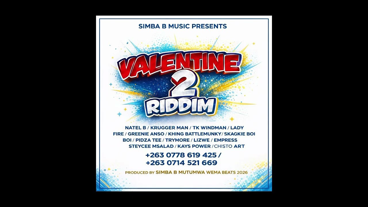 CHISTO ART MAIKORO VALENTINE 2 RIDDIM PROD BY SIMBA B MUTUMWA WEMA BEATS STUDIOS 0778619425
