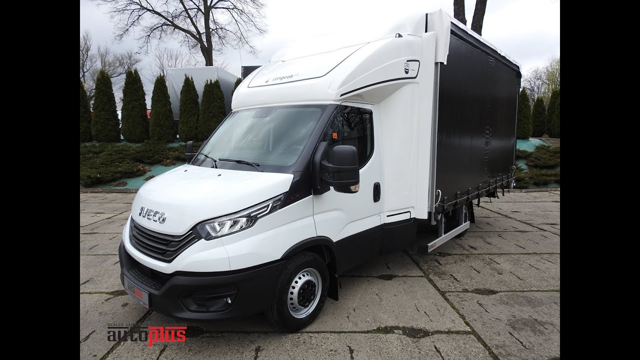 IVECO DAILY 35S18 PLANDEKA 10 PALET WEBASTO KLIMATYZACJA 7680 AUTO-PLUS.COM.PL TEL. +48 607 888 556