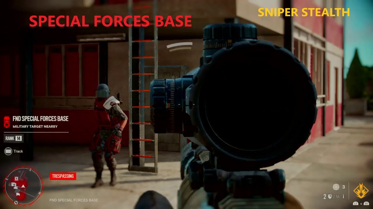 Far Cry 6 Gameplay / FND Special Forces Base Capture / Sniper + Stealth