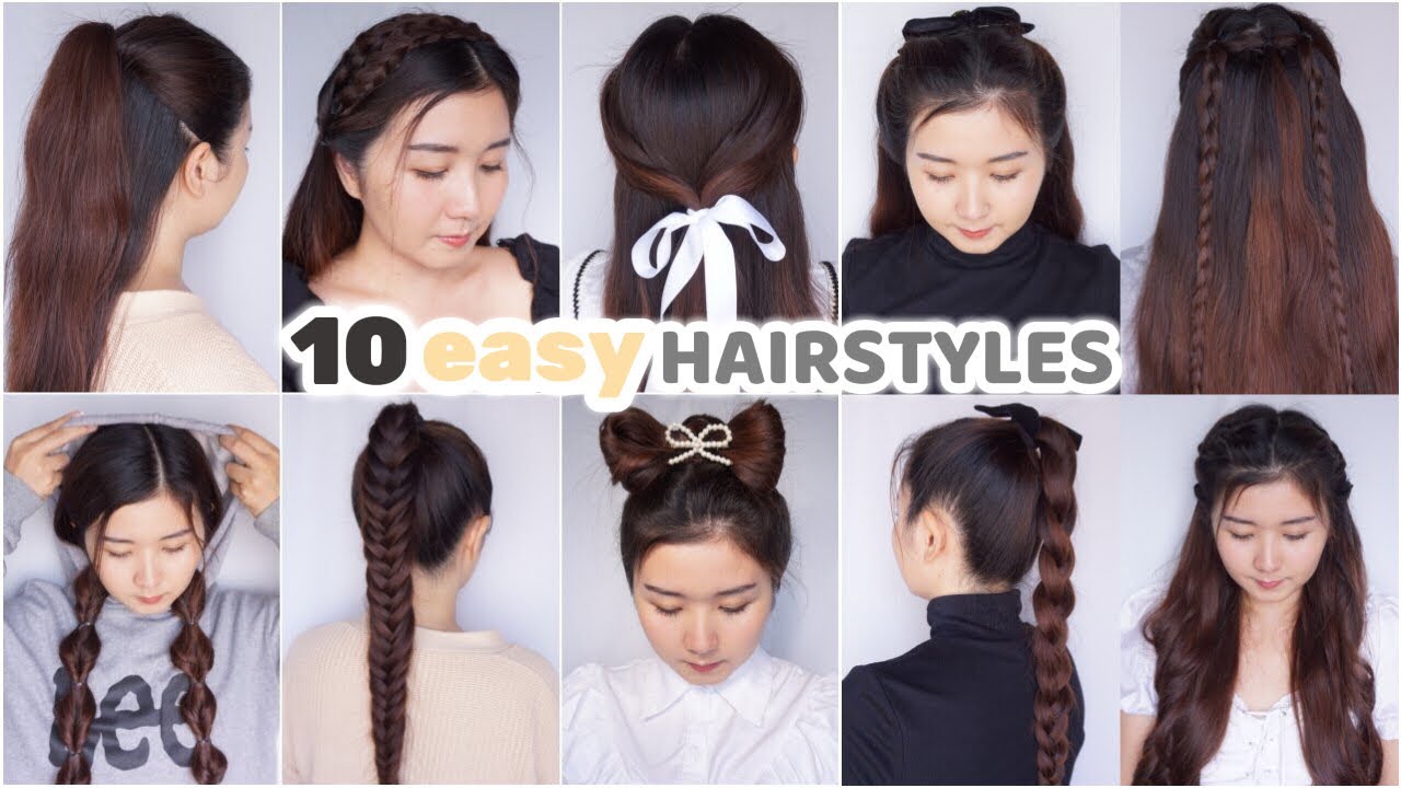 10 ทรงผมน่ารัก ทำเองได้ง่ายๆ | Thai Nrak