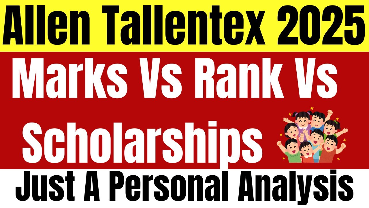 Tallentex 2025  Marks Vs Scholarship | Tallentex  Marks Vs Rank Offline & Online Exam