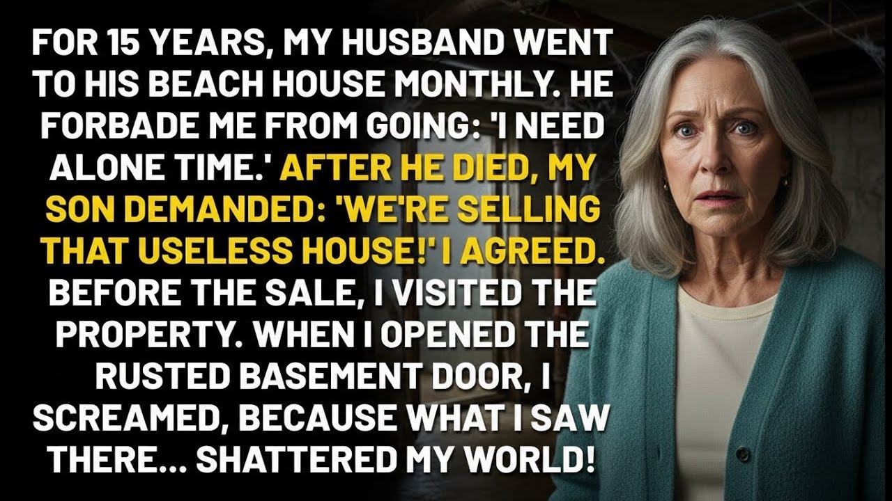 I Opened My Dead Husband’s Secret Basement, What I Found Inside SHATTERED MY WORLD!