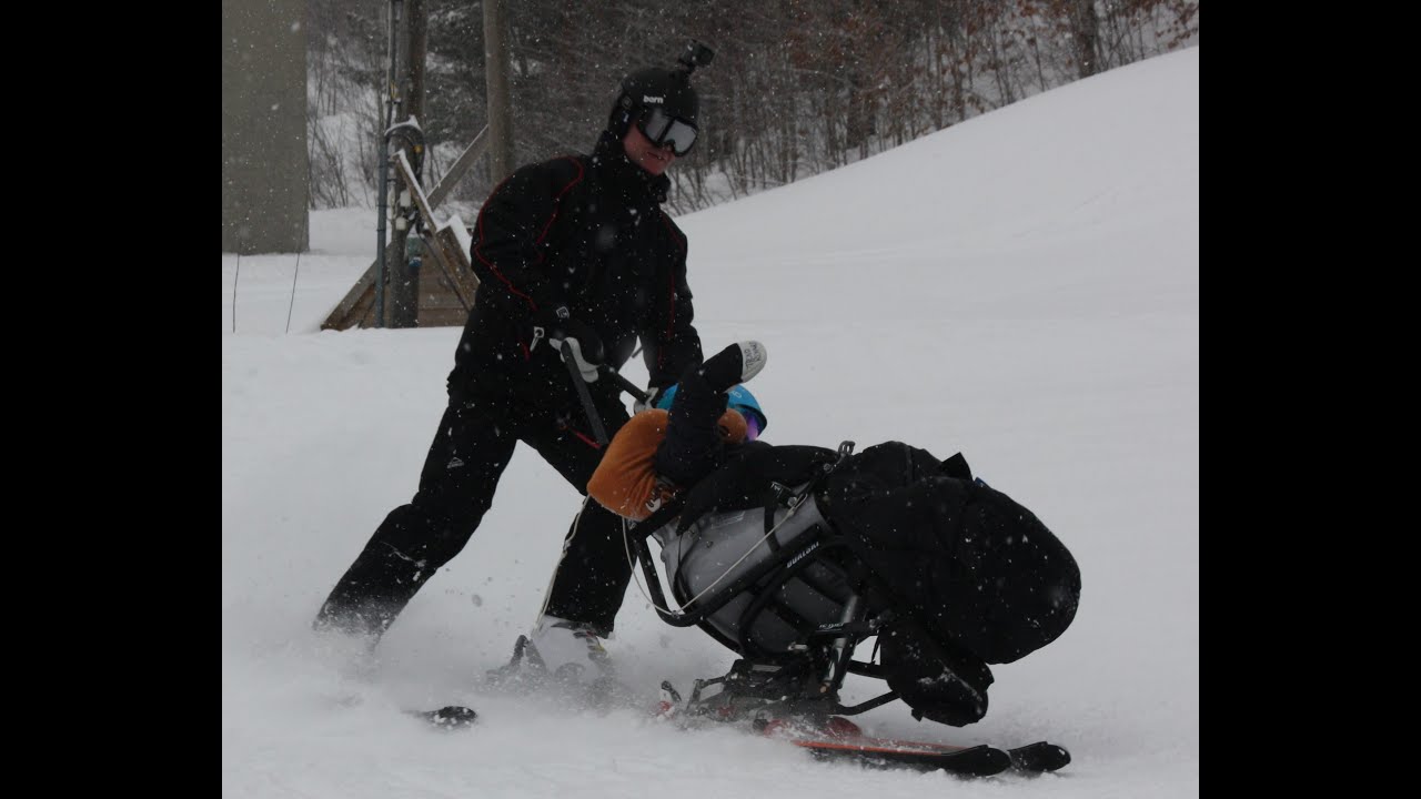 Trond Richard på Sit Ski utprøving 08 02 2019