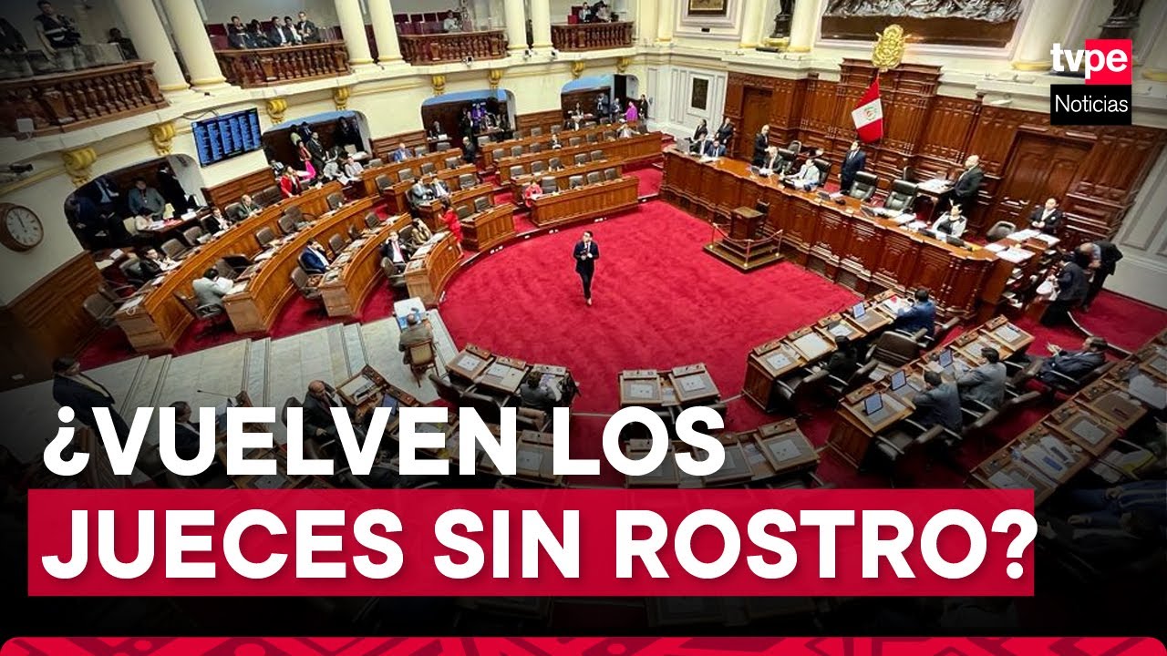 Congreso: proponen el retorno de jueces sin rostro