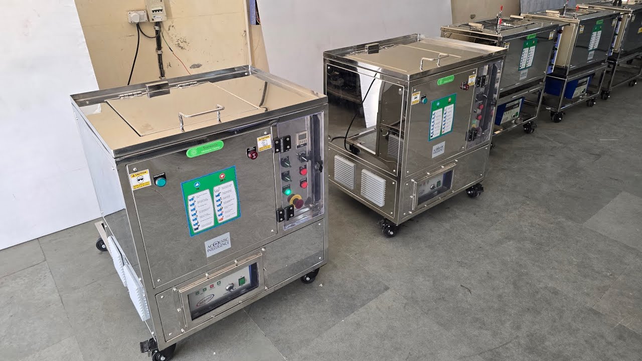 Heavy Duty Industrial Ultrasonic Cleaner for Auto Parts Washing #ultrasonic #automotive #trending 