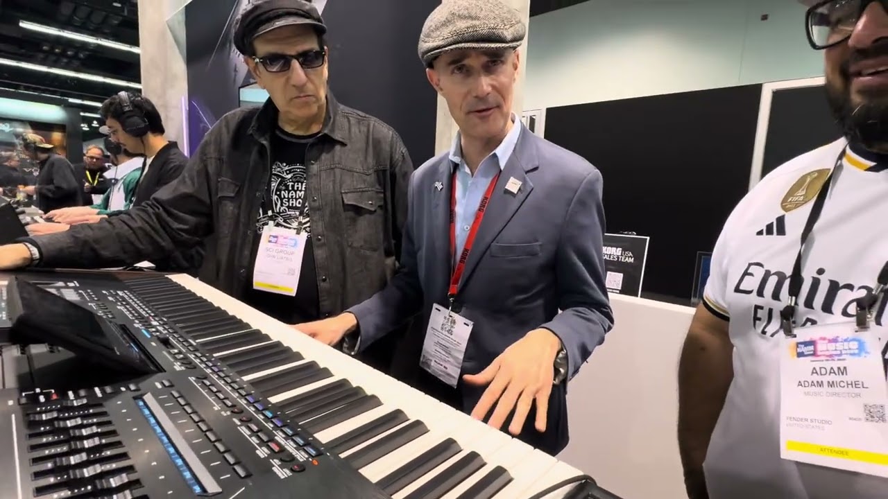 KORG Pa5X demo at 2026 NAMM