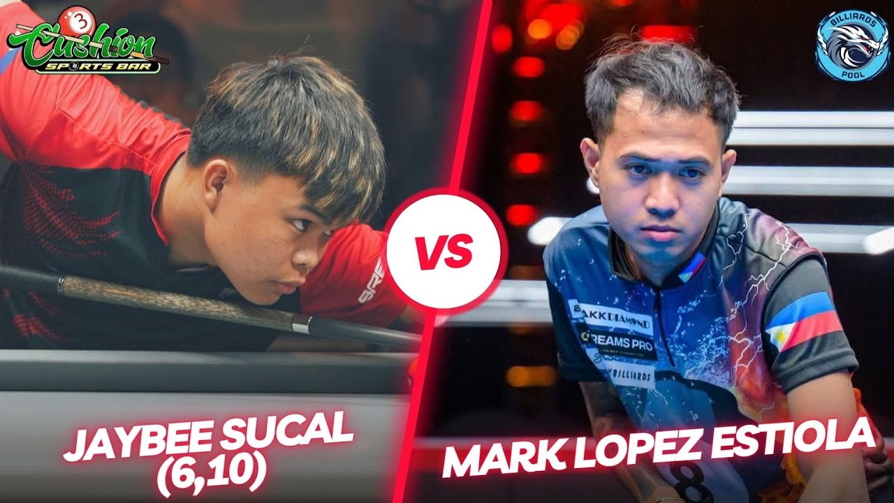 🔴BILLIARDS | JAYBEE SUCAL (6,10) VS MARK DAVAO |  RACE 21