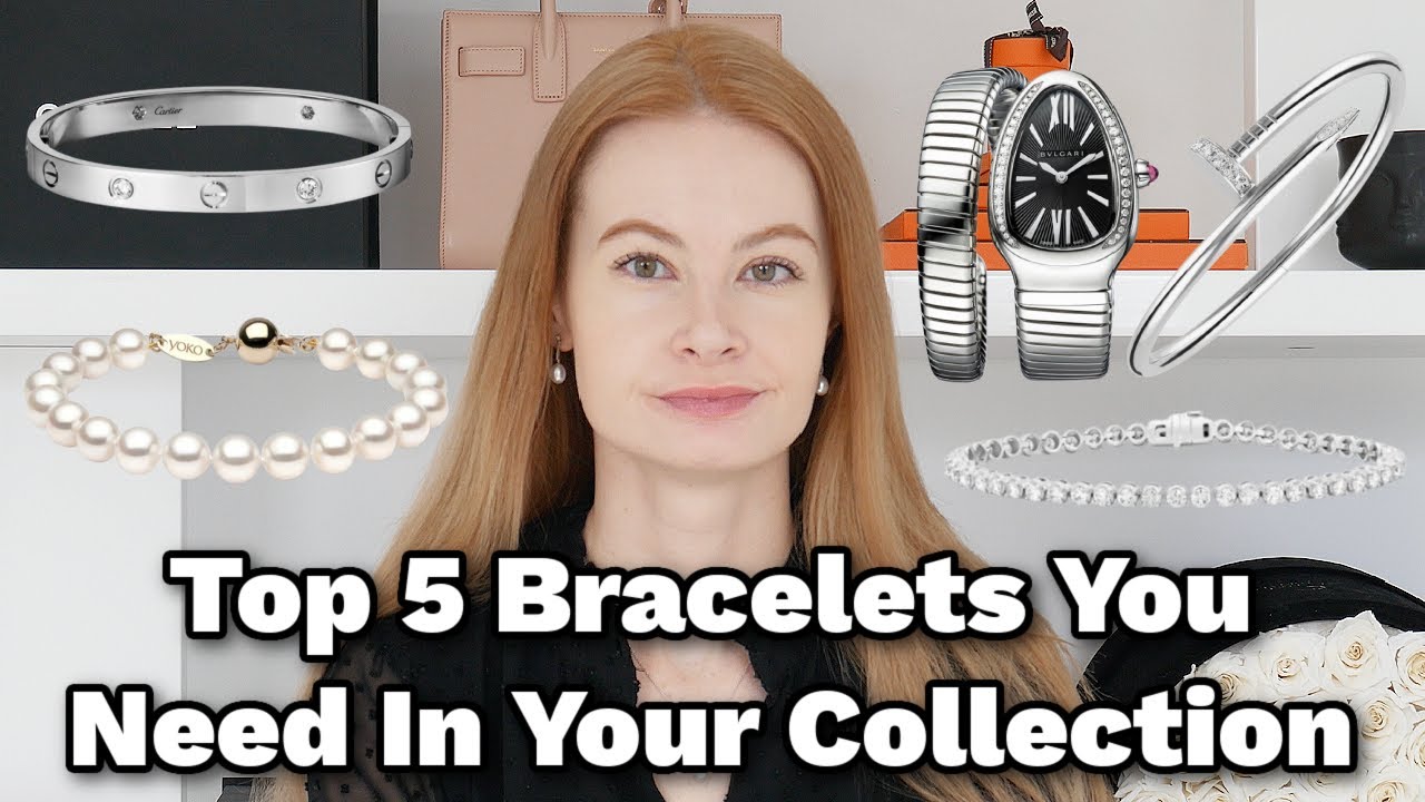 Top 5 Bracelets You Need In Your Jewelry Collection 💸 || Watch bracelet, tennis, pearls & more