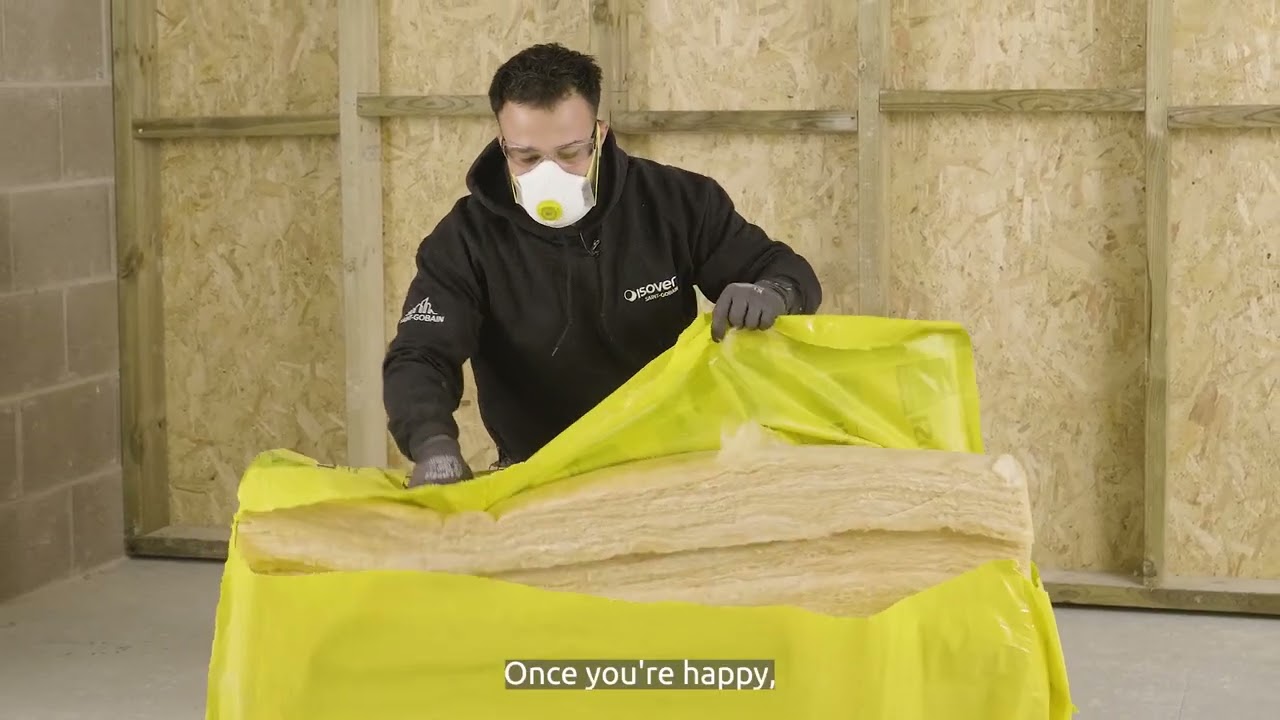 Isover Timber Frame Batt &ndash; Practical installation Video
