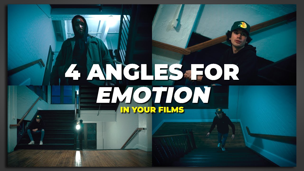 4 EASY Camera Angles to Create EMOTION in your FILMS
