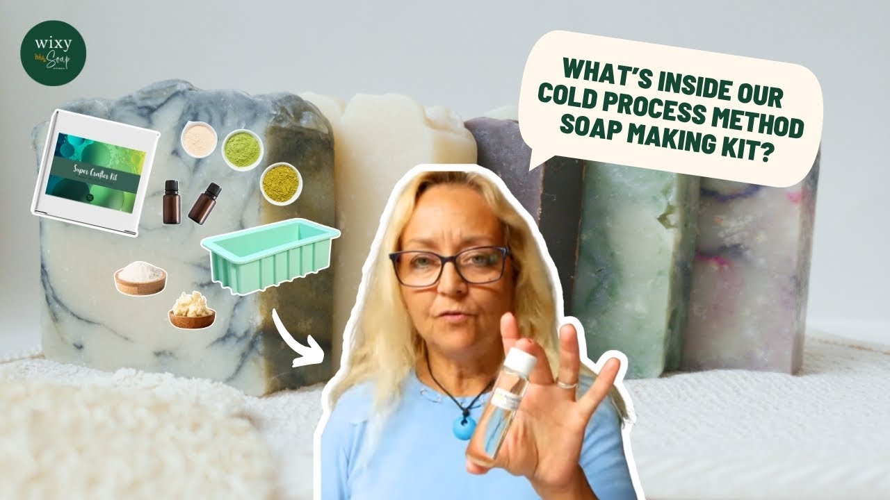 Learn more about our Cold Process Method Soap Making Kit | Wixy Soap